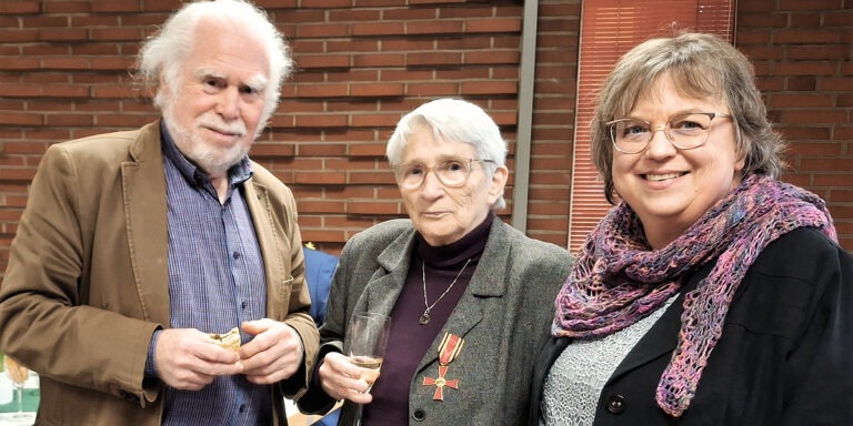 Verleihung des Bundesverdienstkreuzes an Dr. med. Giesela Penteker